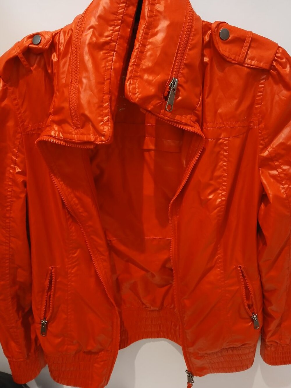Mackage Red Windbreaker Jacket